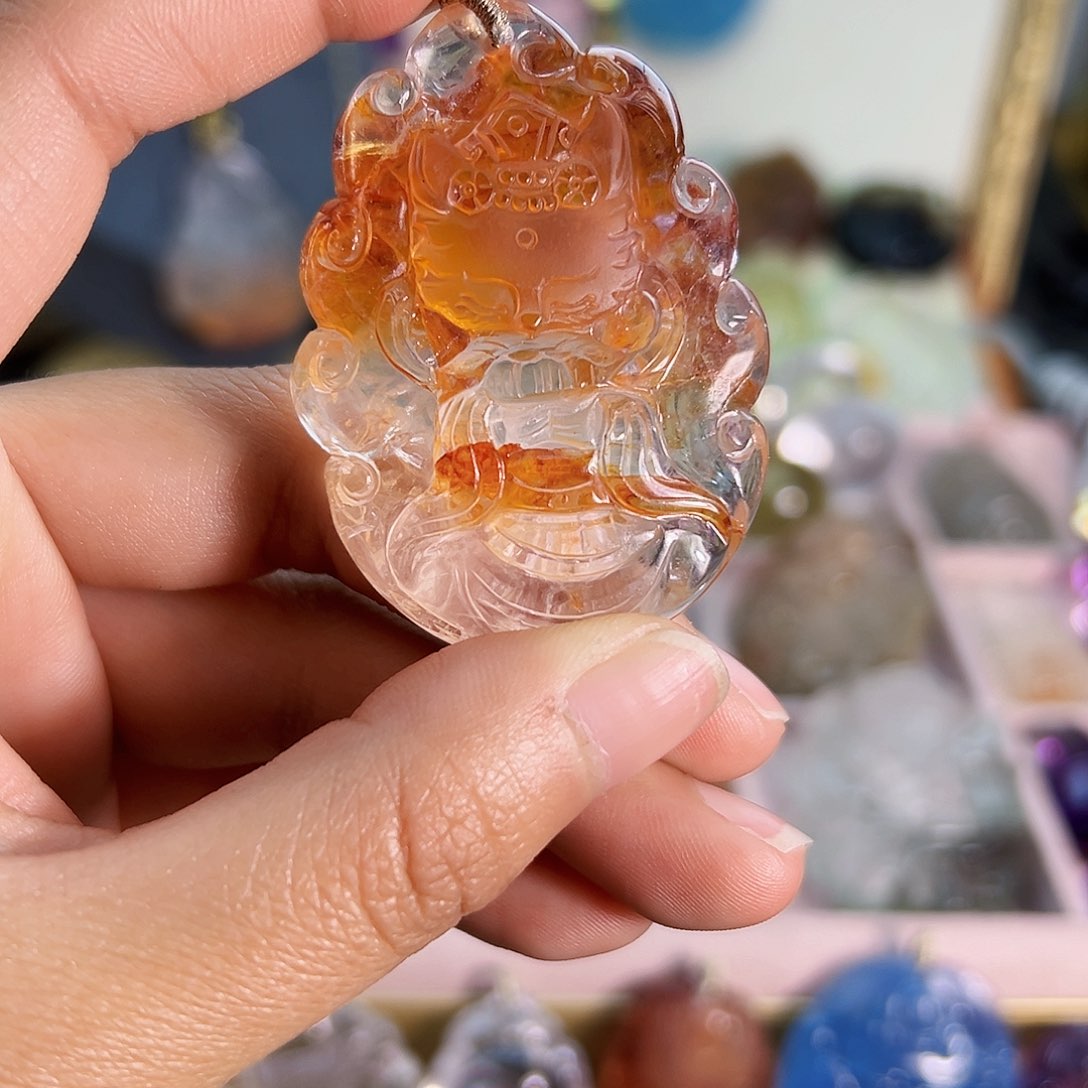 水晶颈饰未镶嵌水晶