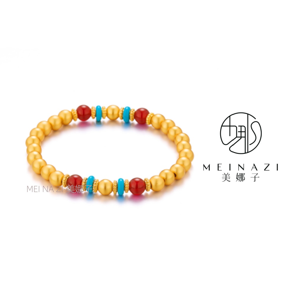 MEINAHUI/N红珠手串L0022手工气质