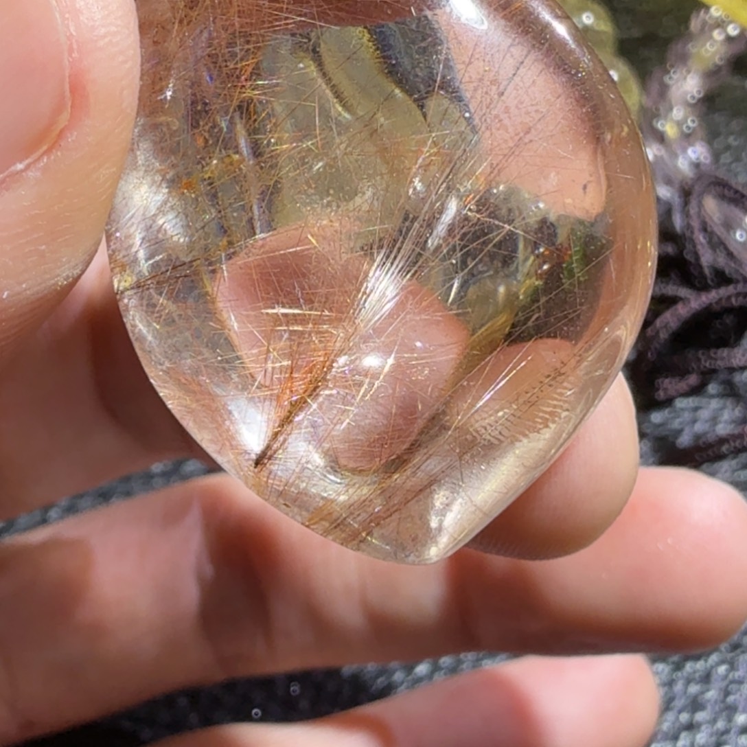 时***悠未镶嵌吊坠(不含链)水晶