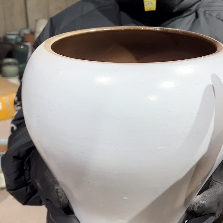 紫砂花盆高28口20———-