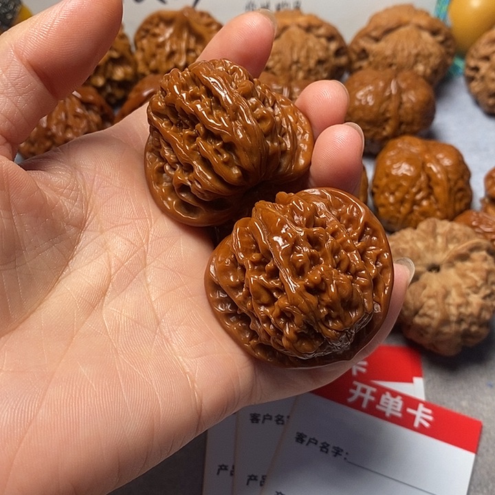 吊坠文玩核桃四座楼