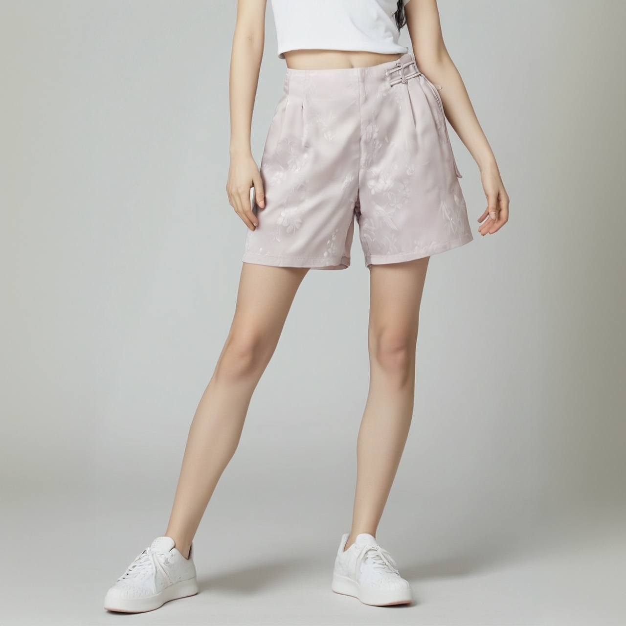 时尚新款爆款新中式女装短裤312313314