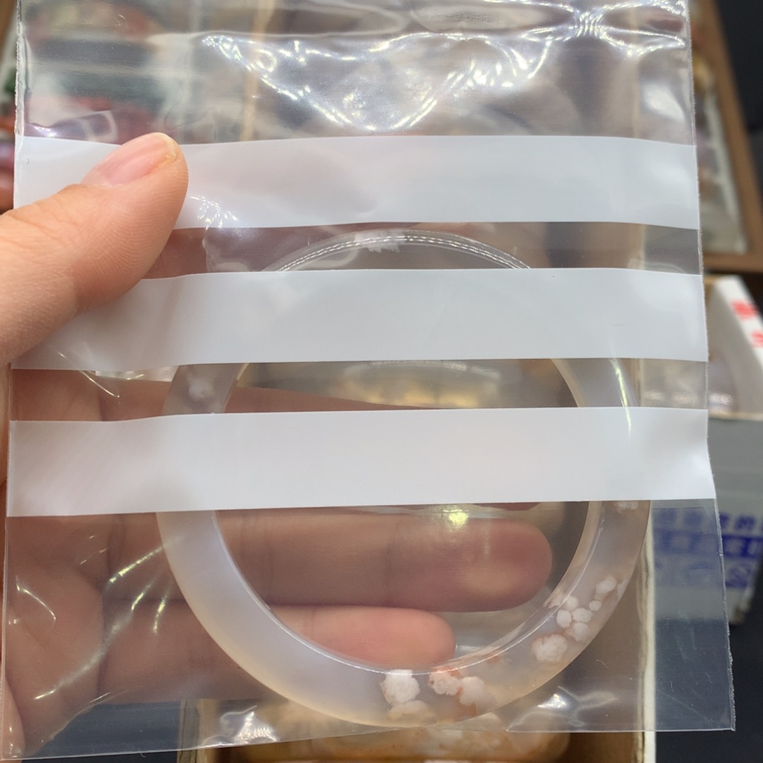 【闪购商品】玛瑙/玉髓耳钉未镶嵌轩*