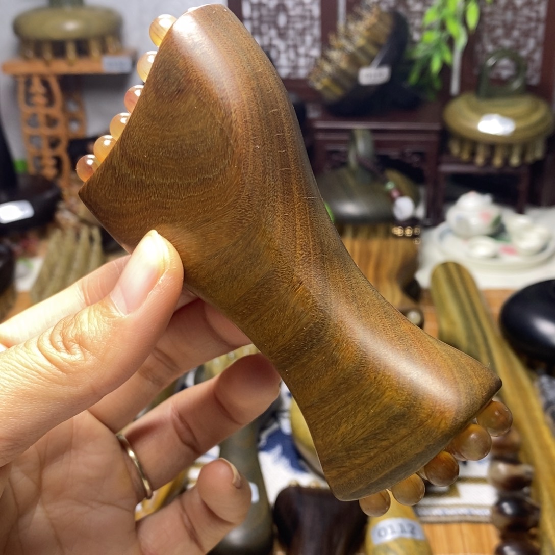 福利款金樽干纹绿檀20球