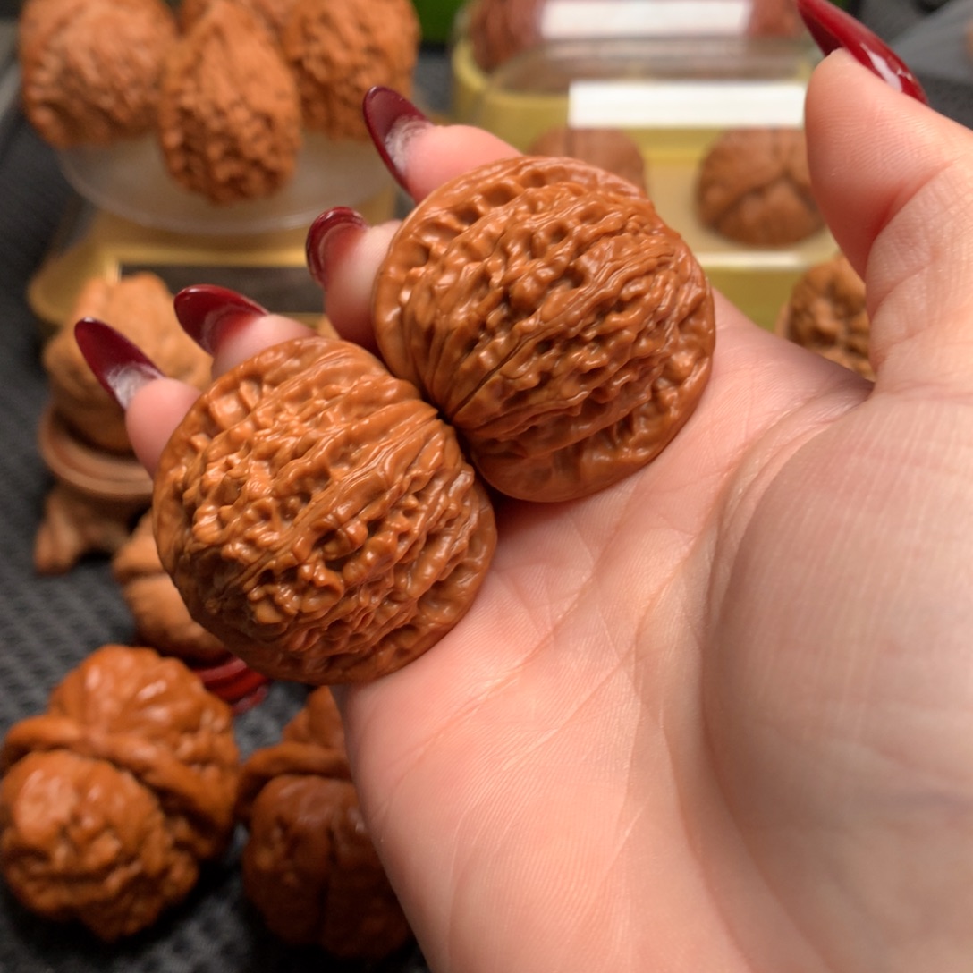 文玩核桃把件38汉高楼