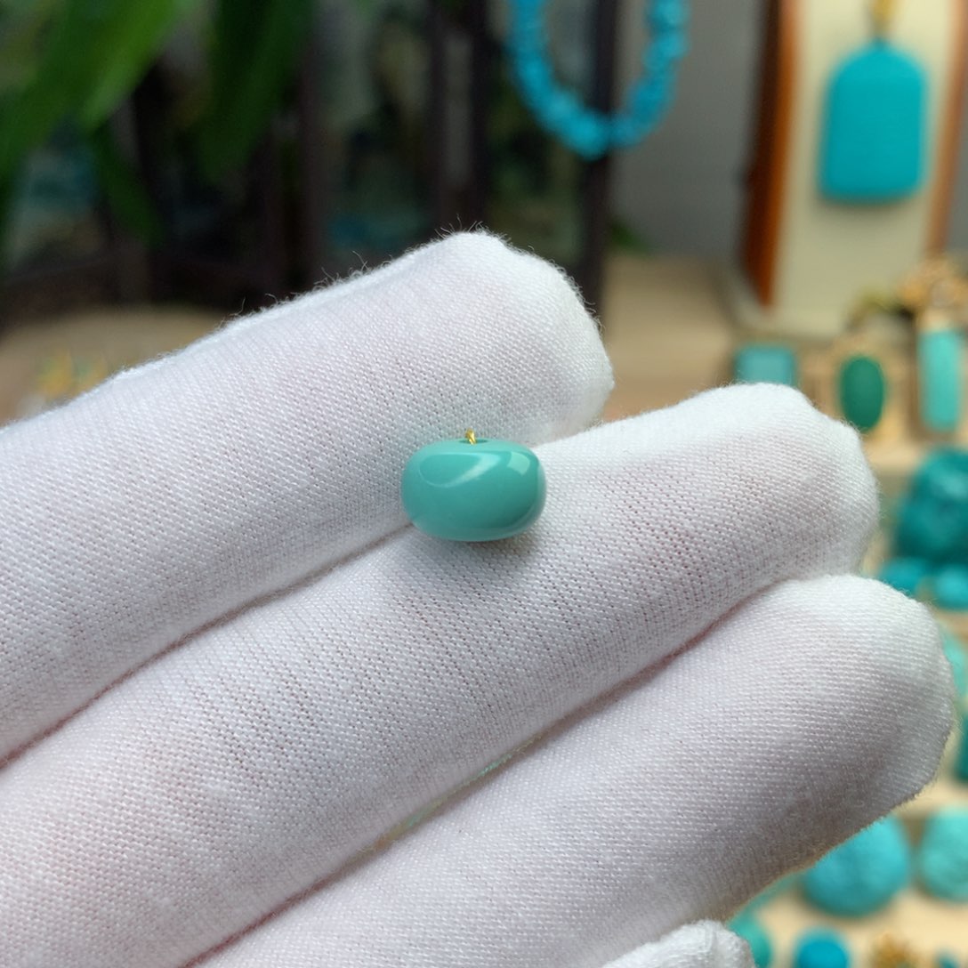 绿松石珠宝半成品未镶嵌