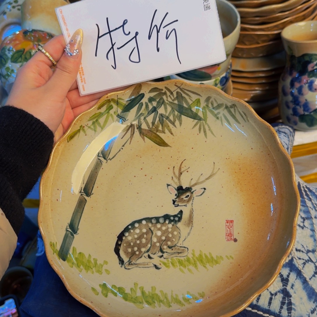 瓷片景德镇陶瓷手工手绘