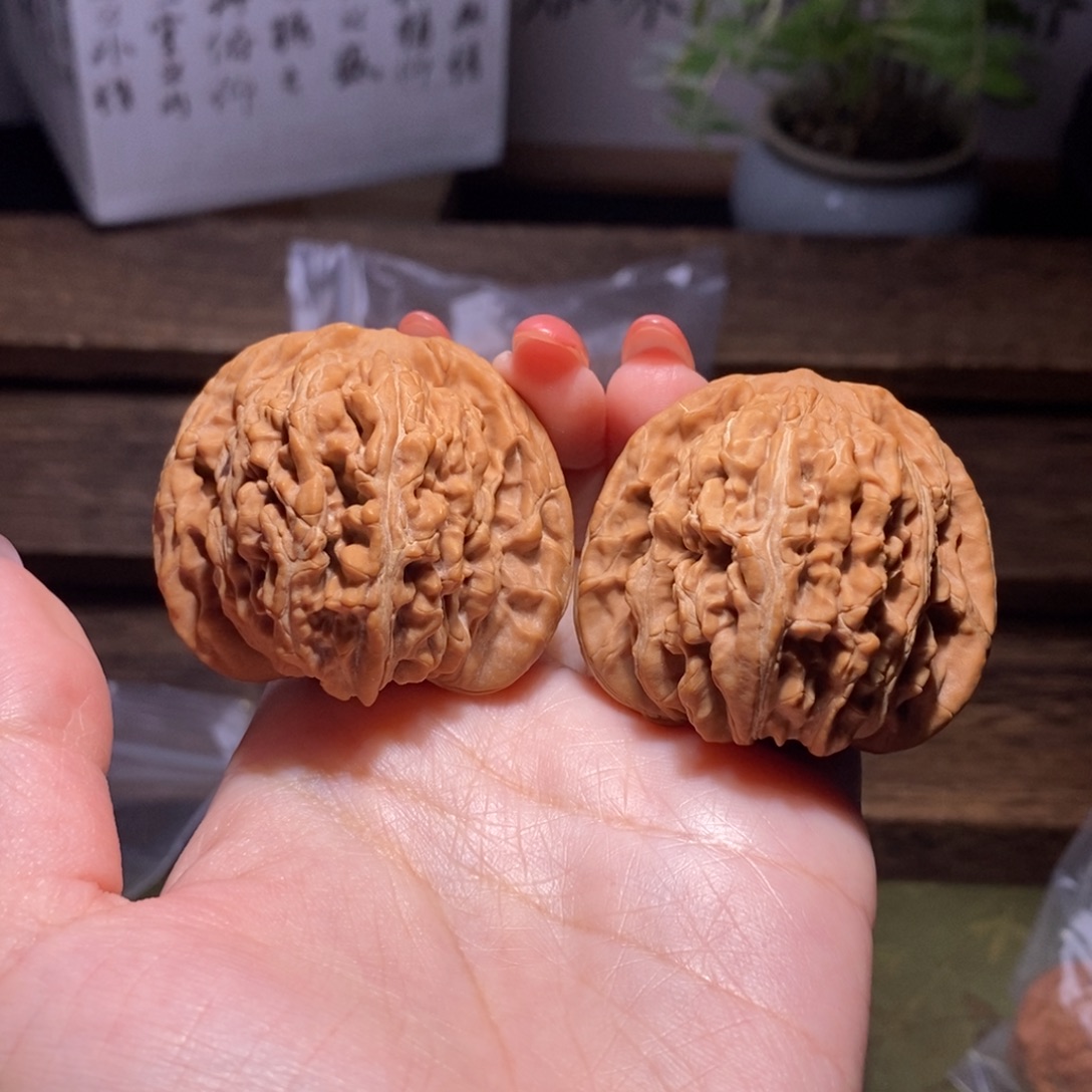 平***钱吊坠文玩核桃全品45四座楼