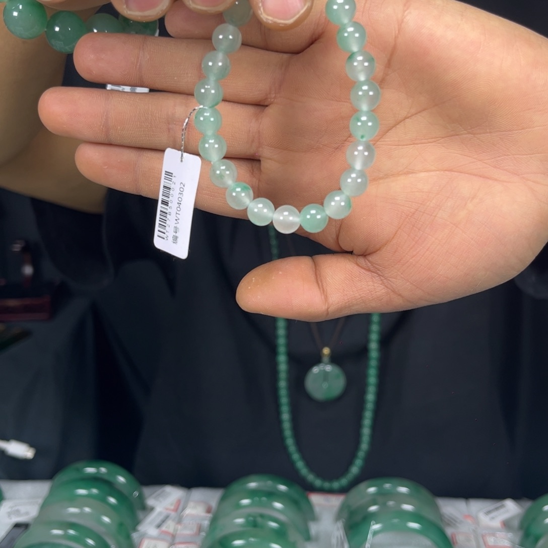 石英质玉手链未镶嵌