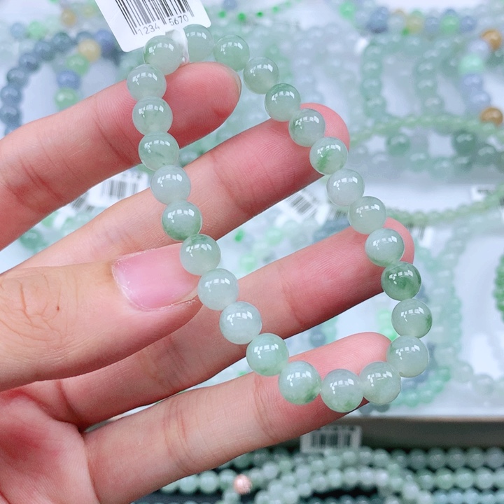 未镶嵌手链翡翠翡翠