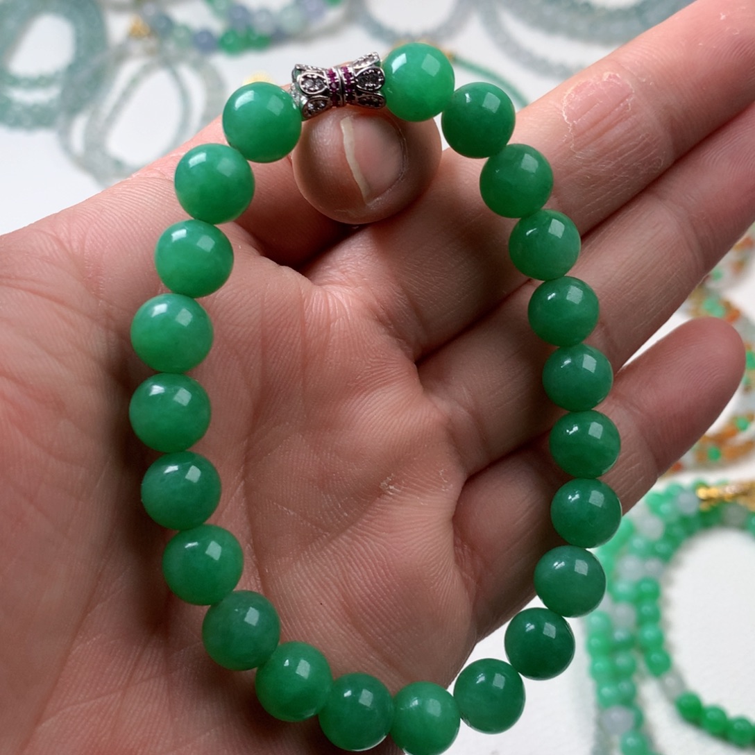 定制翡翠未镶嵌纯天然缅甸翡翠a货卡9.1