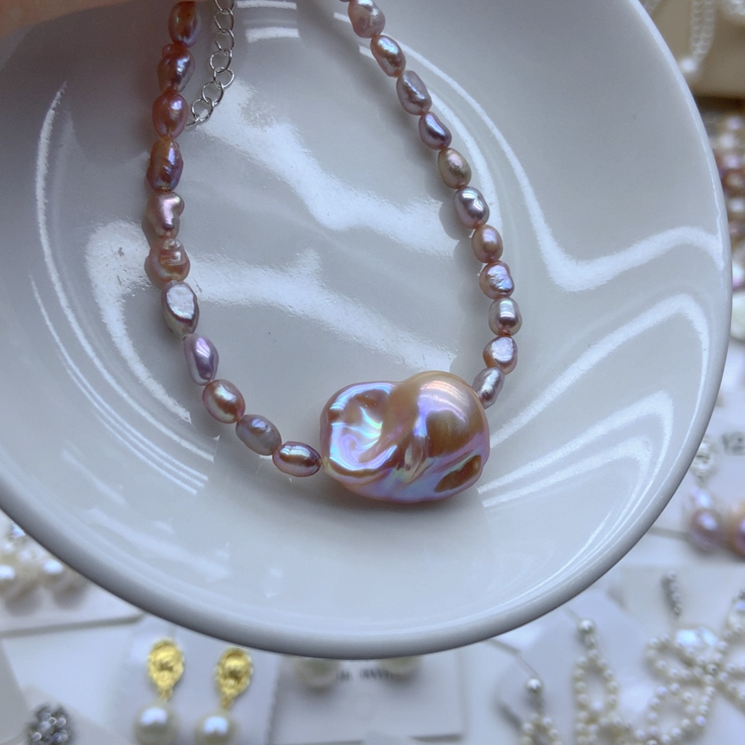 耳饰未镶嵌淡水珍珠