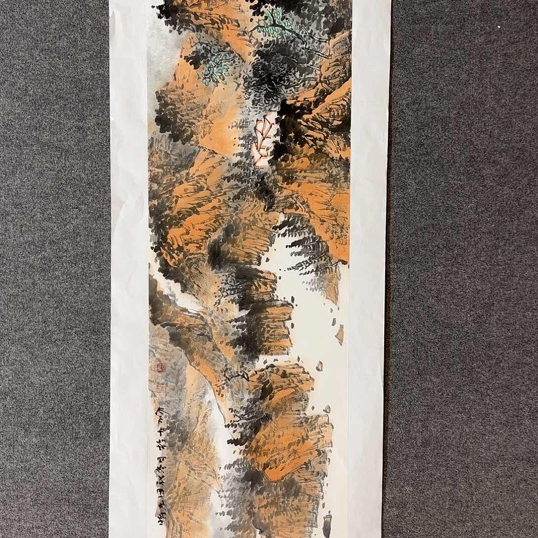 国画杜浩老师手绘作品