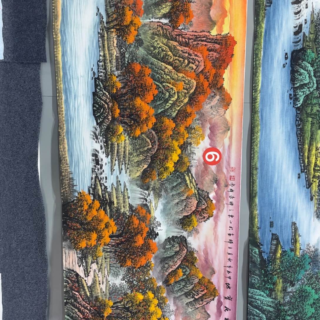 龙***）国画国画山水作品欣赏