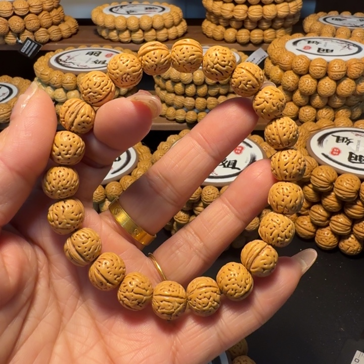 T***S核桃手串/手链野生＿道筋