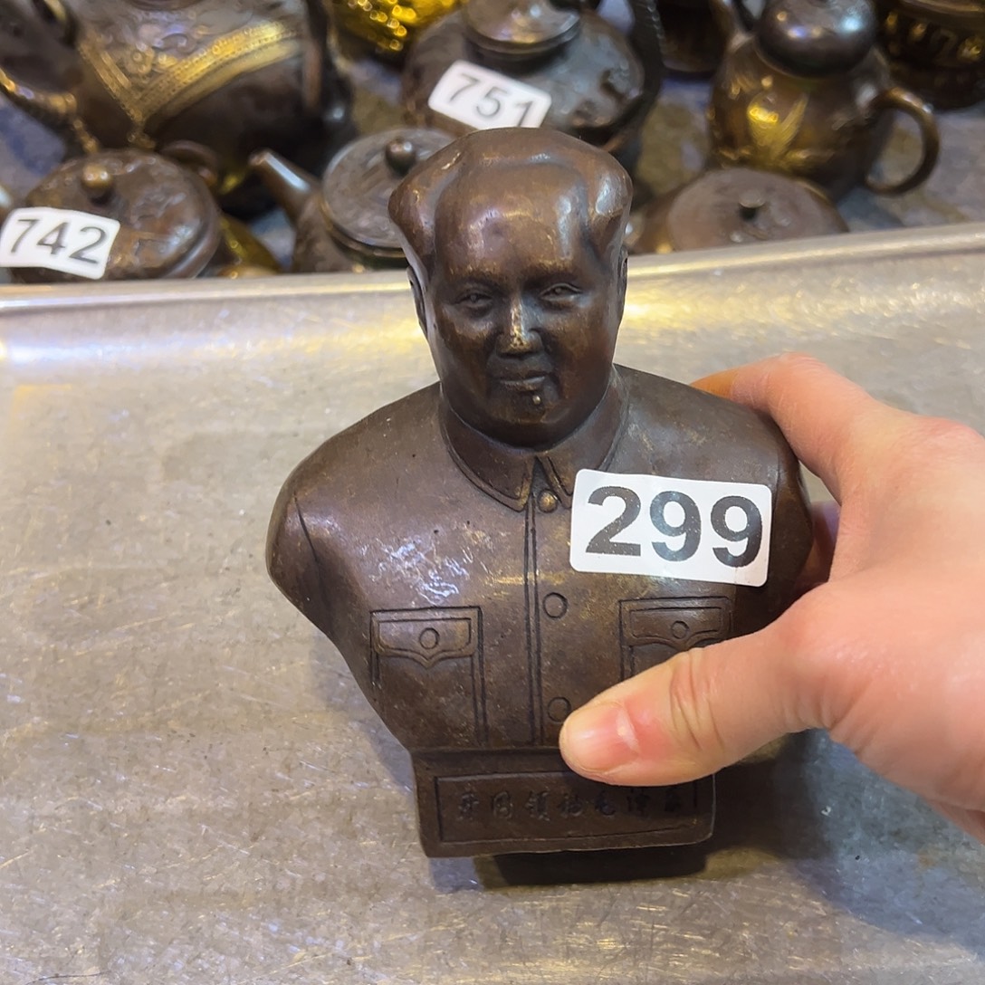 黄铜摆件，文房摆件