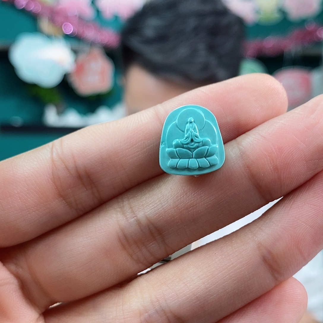 绿松石珠宝奇石未镶嵌