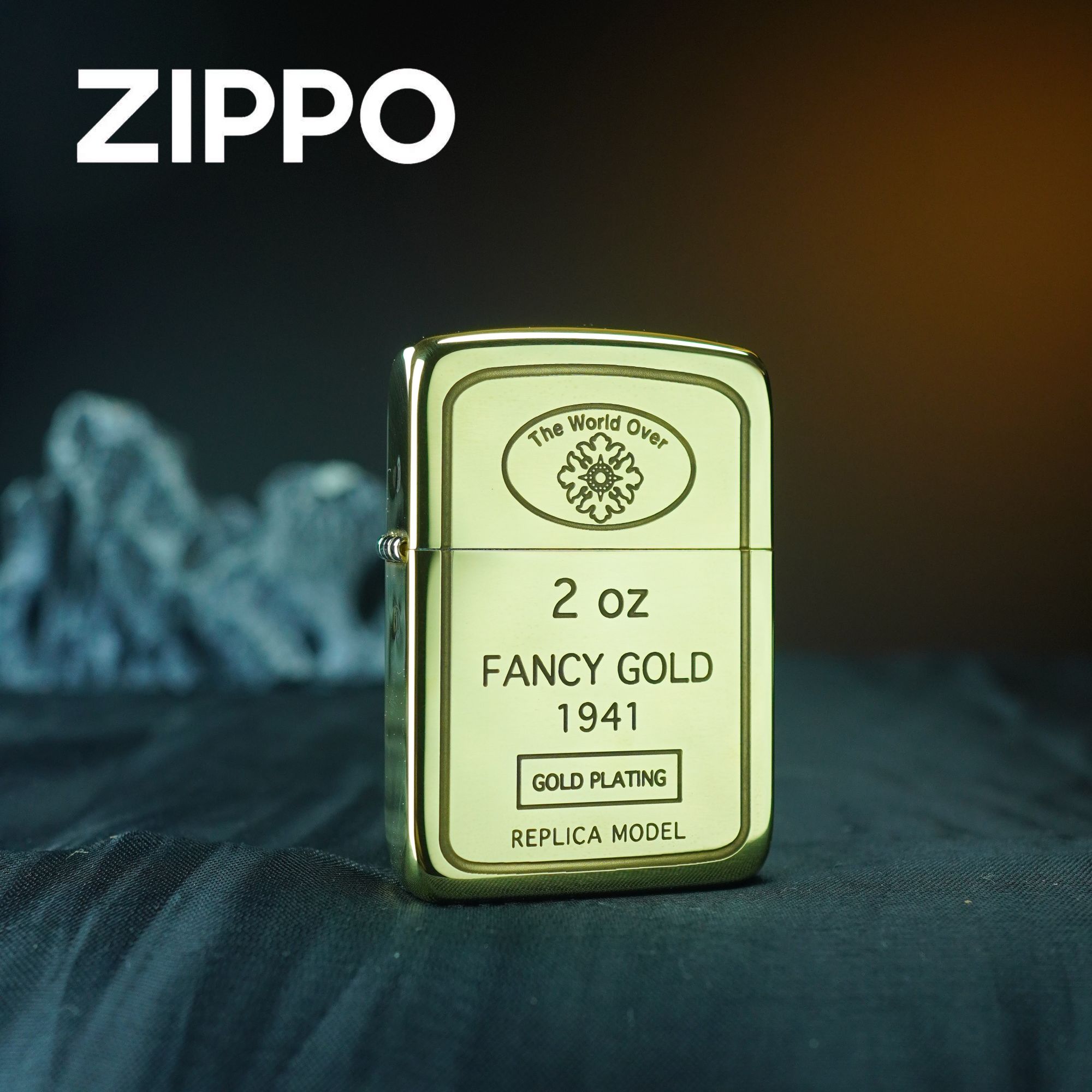 ZIPPO 打火机正品 zbt1941小金砖DY9913FK 0312【大白专属】