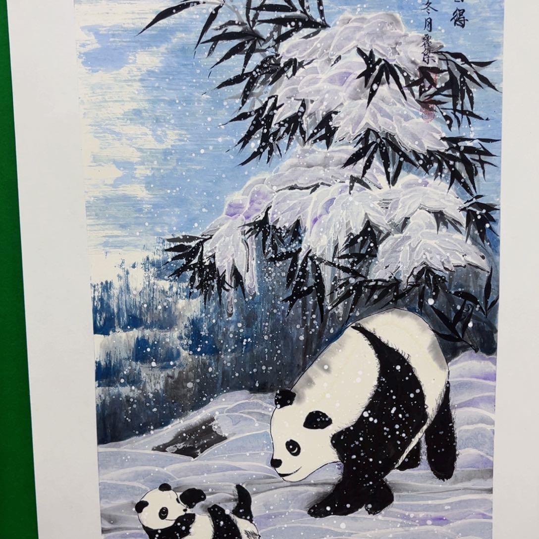 国画绘画冯老师作品100.50