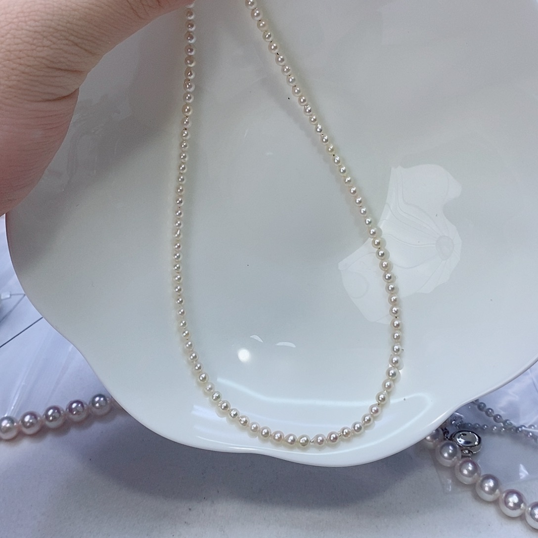 海水珍珠颈饰银S925镶嵌