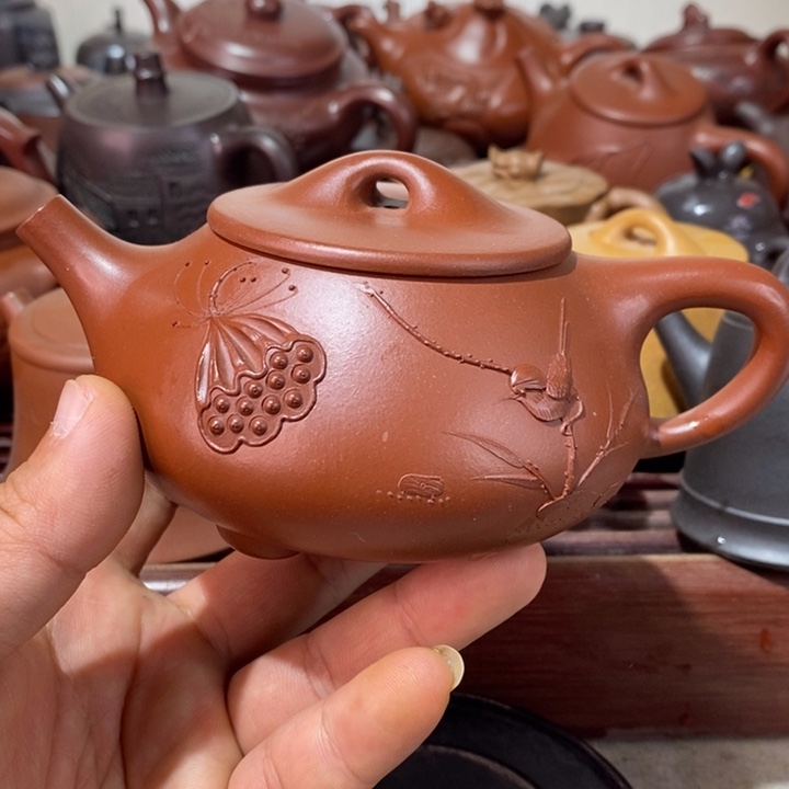 紫砂茶壶精工制作