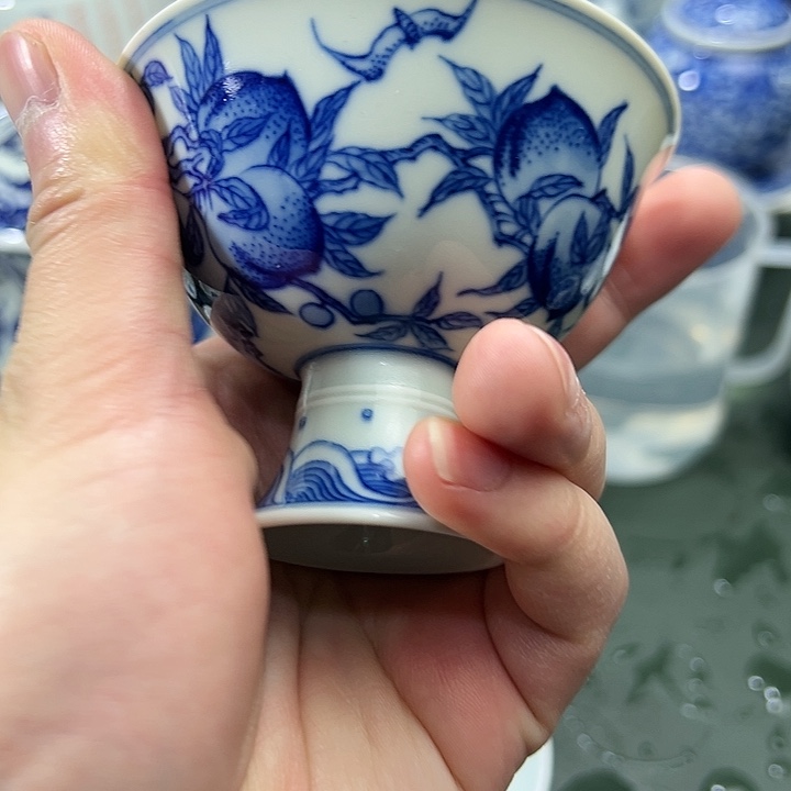 布***常微瑕柴窑九桃碎片2