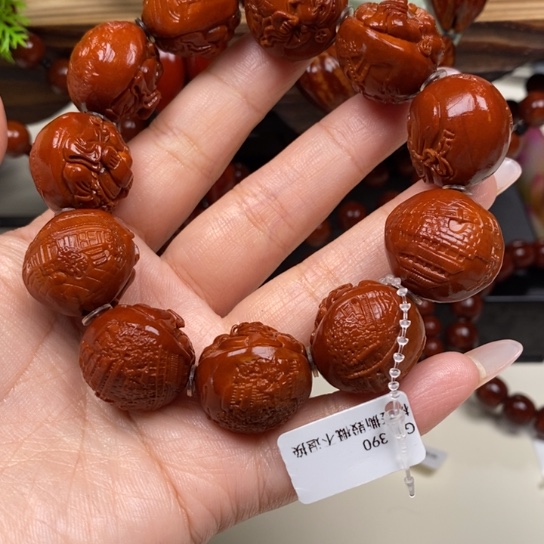 橄榄核手串一***路橄榄核手串