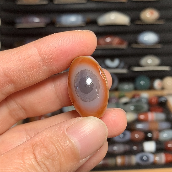 玛瑙/玉髓合金颈饰