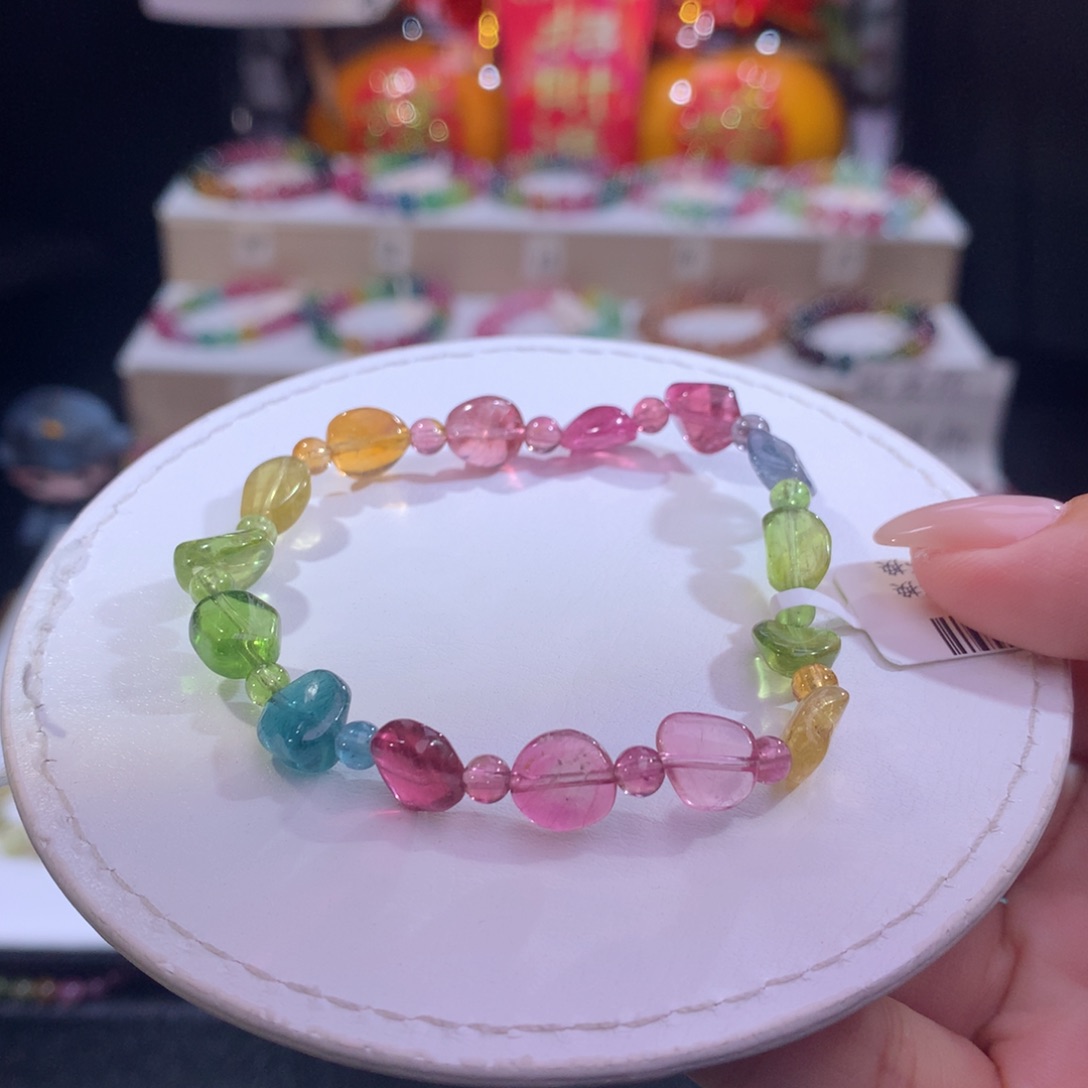 碧玺手链未镶嵌碧玺