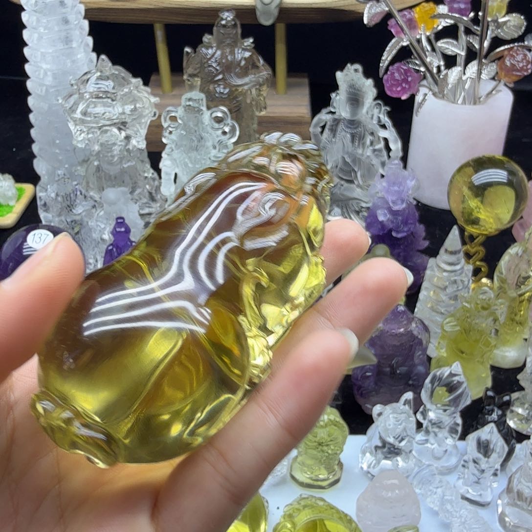 水晶珠宝半成品未镶嵌