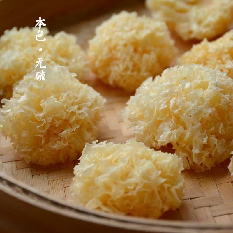 银耳块干货软糯出胶快适合炖煮银耳羹A