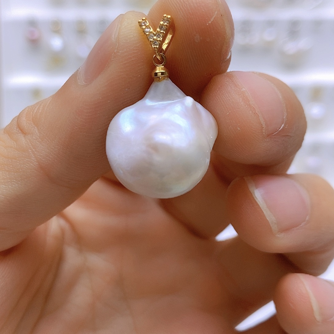 淡水珍珠未镶嵌颈饰