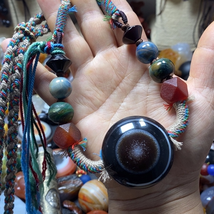 玛瑙/玉髓未镶嵌颈饰