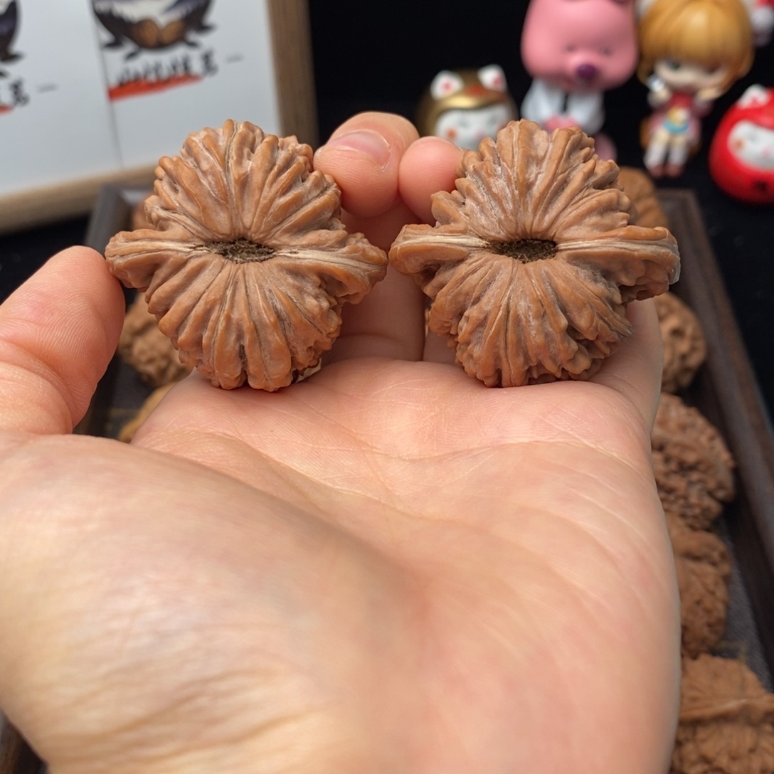 文玩核桃吊坠四座楼42全品