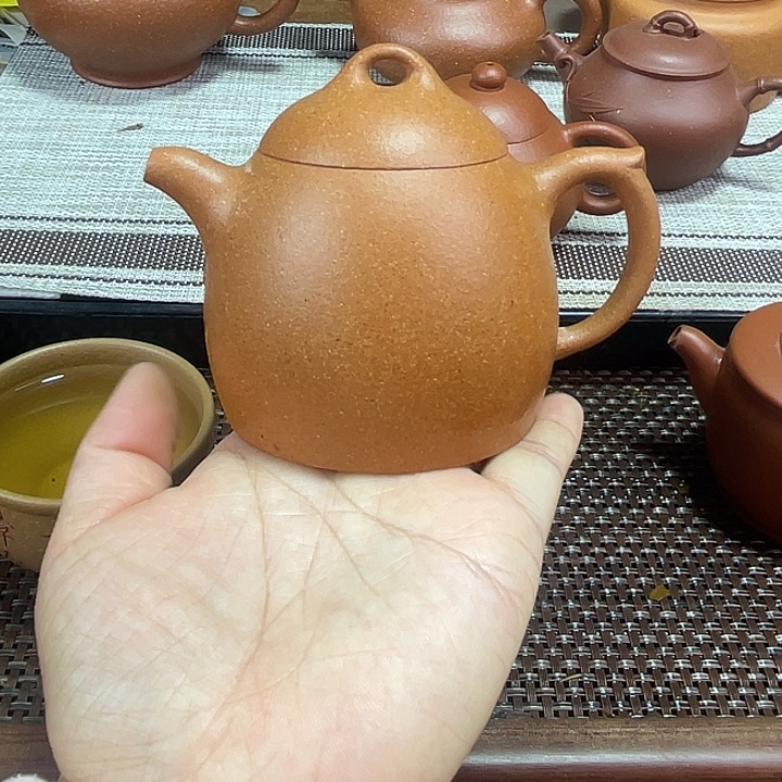 紫砂茶壶秦权200毫升