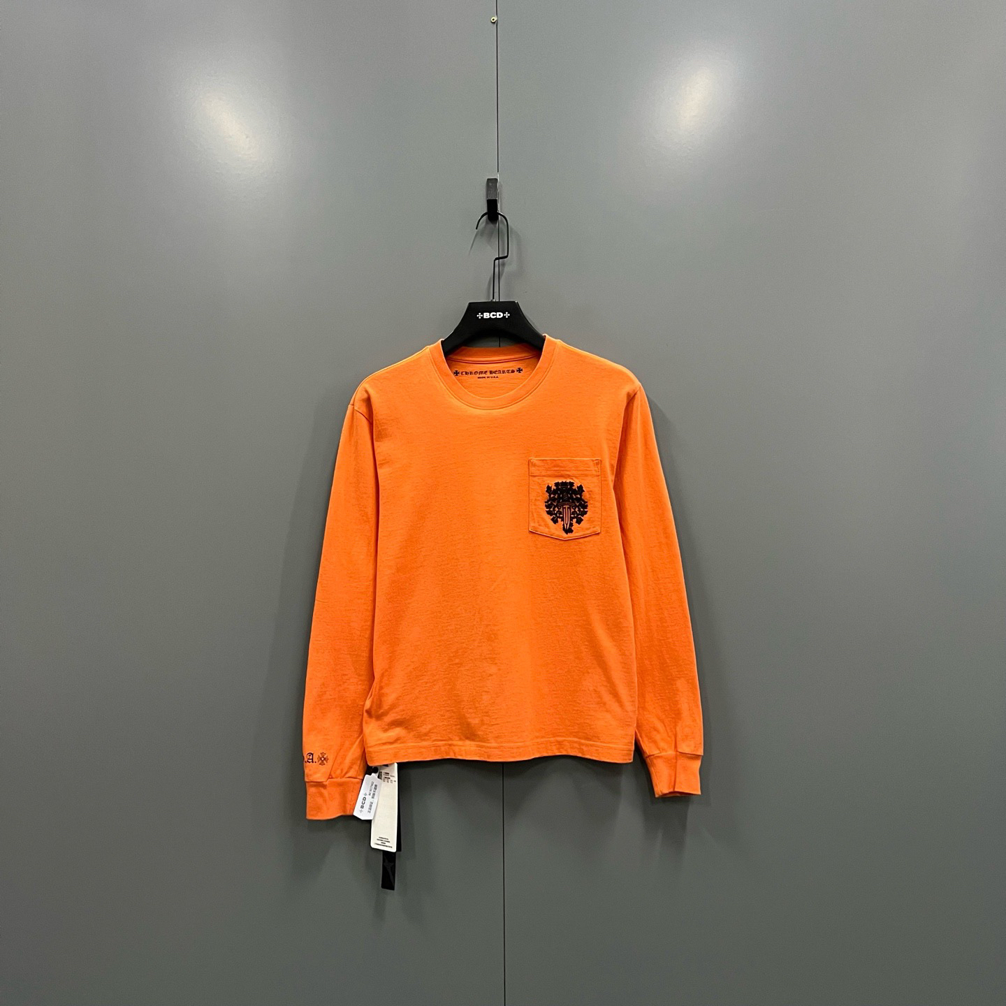 99新 Chrome Hearts/克罗心 jp1225 梵文宝剑圆领长袖 XS 017562