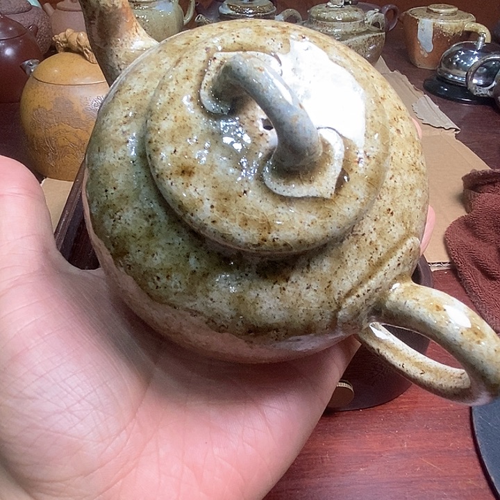 紫砂茶壶柴烧紫砂