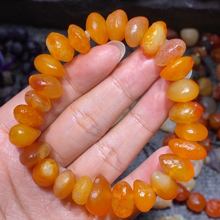 玛瑙/玉髓珠宝半成品未镶嵌