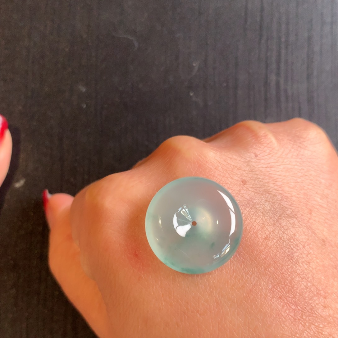 翡翠颈饰未镶嵌天然缅甸翡翠