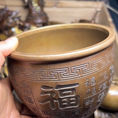 铜制文玩把玩物件