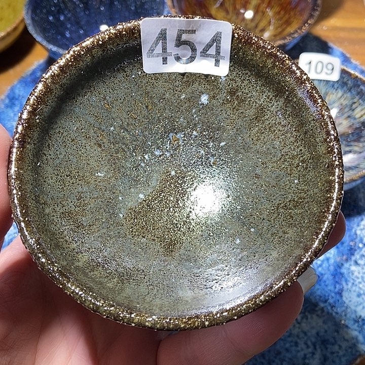 茶盏龙窑柴烧柴烧落灰