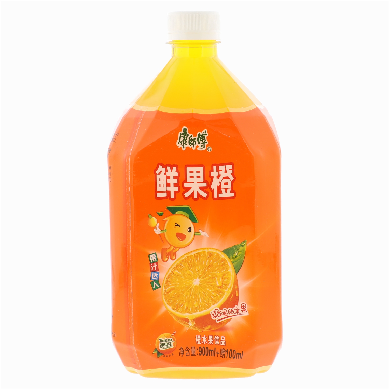 康师傅鲜果橙水果饮品1L