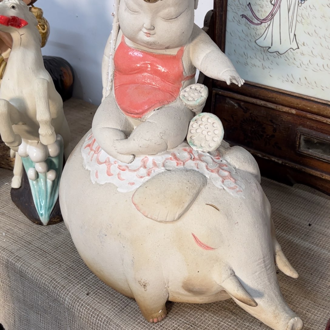 心***)瓷片明玉家的公仔