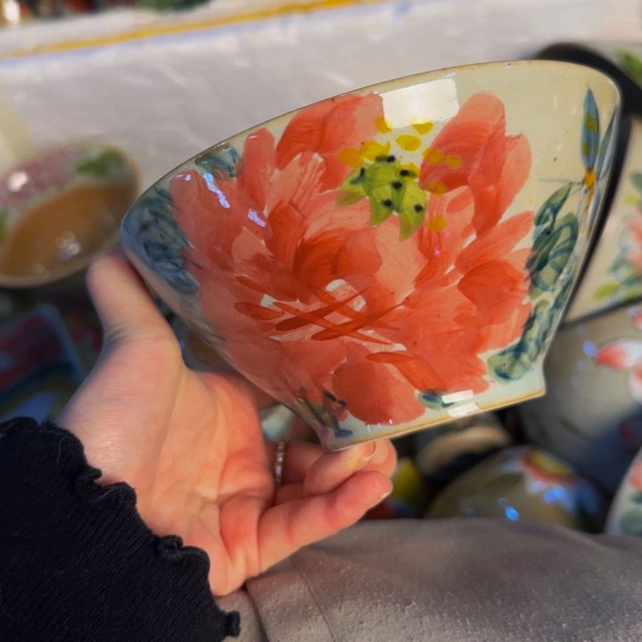 瓷片景德镇陶瓷手工手绘