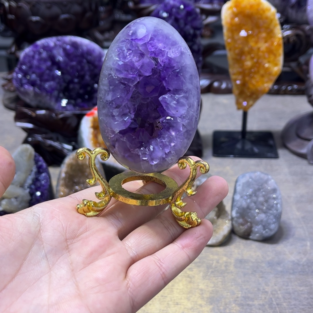 水晶未镶嵌摆件摆件