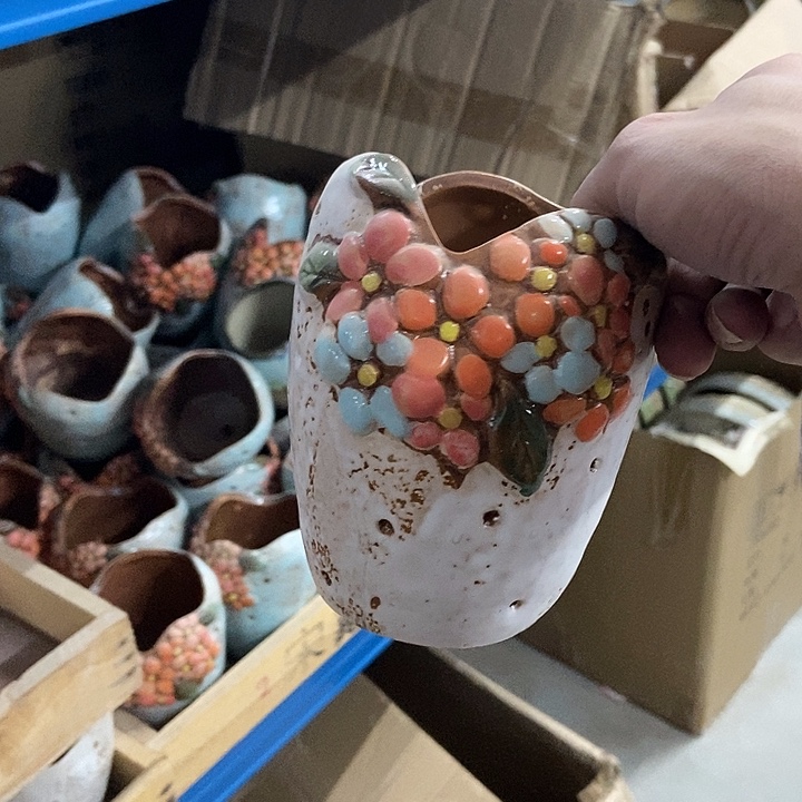 花盆单场满9.9发货9×13白