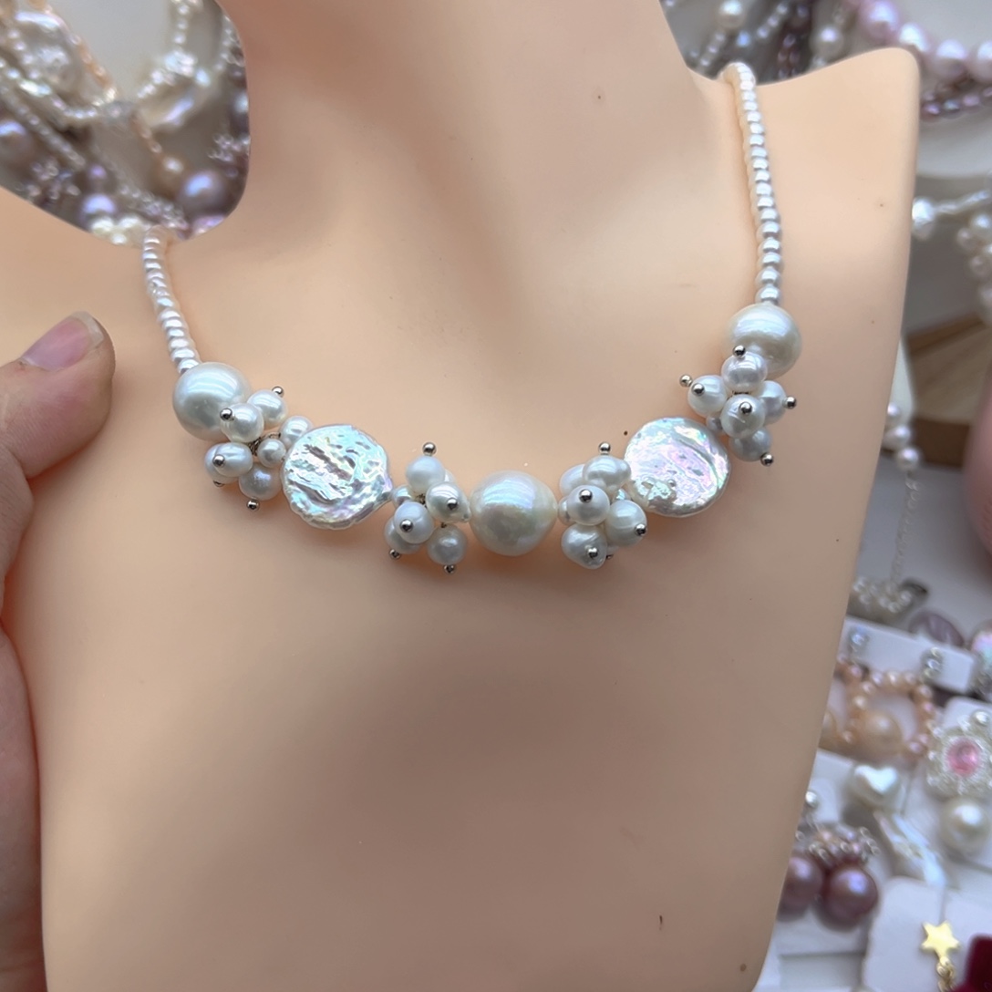 淡水珍珠颈饰未镶嵌