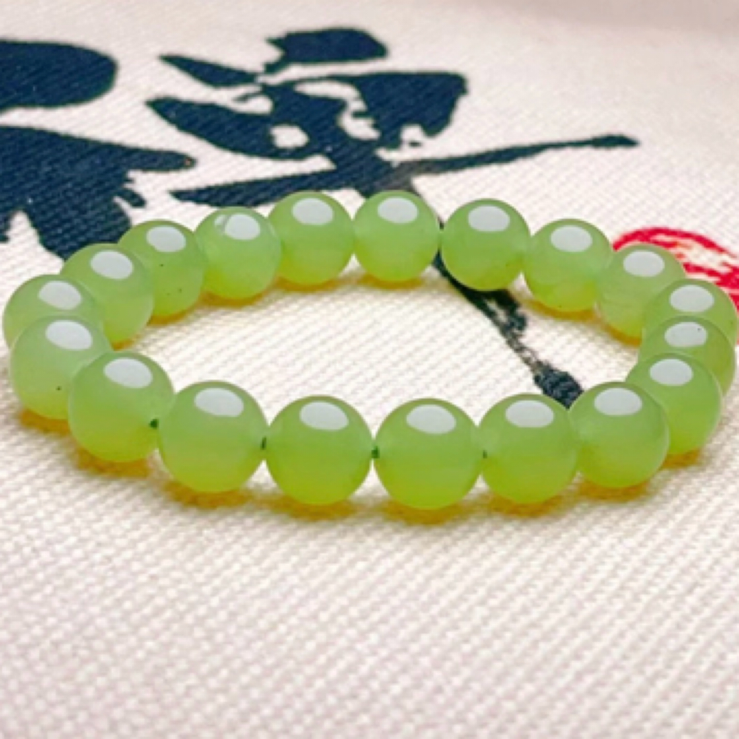 新人福利！青海晴水绿卡10手串！