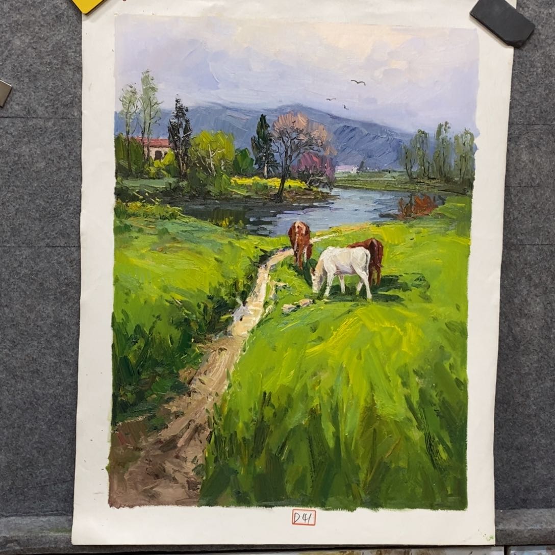 油画风景油画作品
