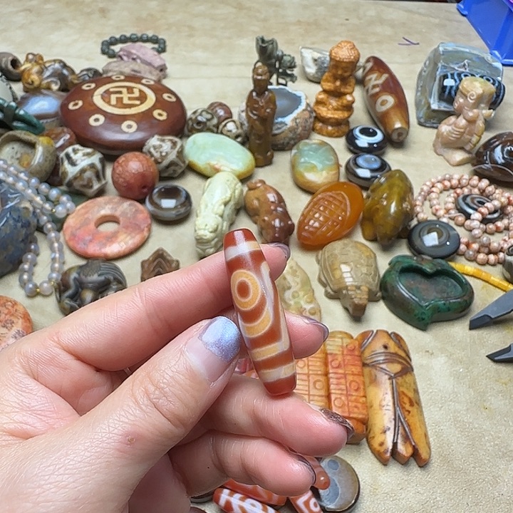 玛瑙/玉髓未镶嵌珠宝半成品2